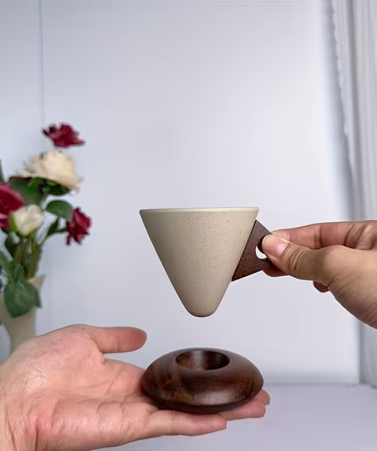 Керамическая чашка  №12330